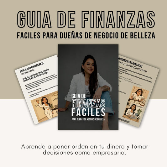 Guía de finanzas fáciles para dueñas de negocios de belleza