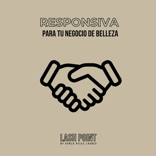 Responsiva Negocio de Belleza
